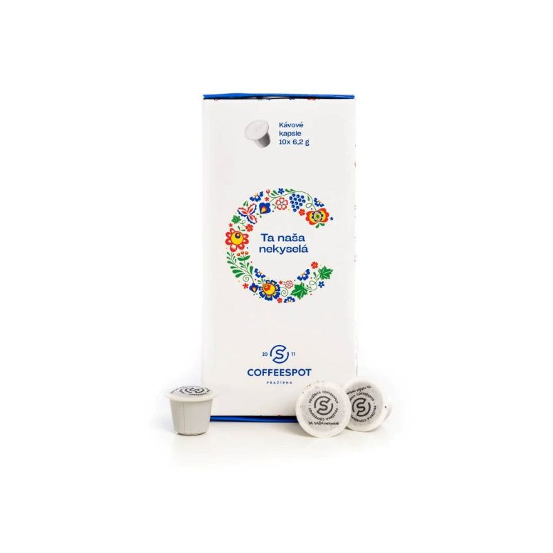 výberová káva s nízkou aciditou a chuťou čokolády a orieškov, vhodná pre Nespresso kávovary