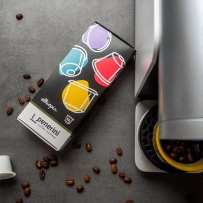 Penerini Ethiopia – kávové kapsule 10×6,5 g, 100 % arabica, bio rozložiteľné